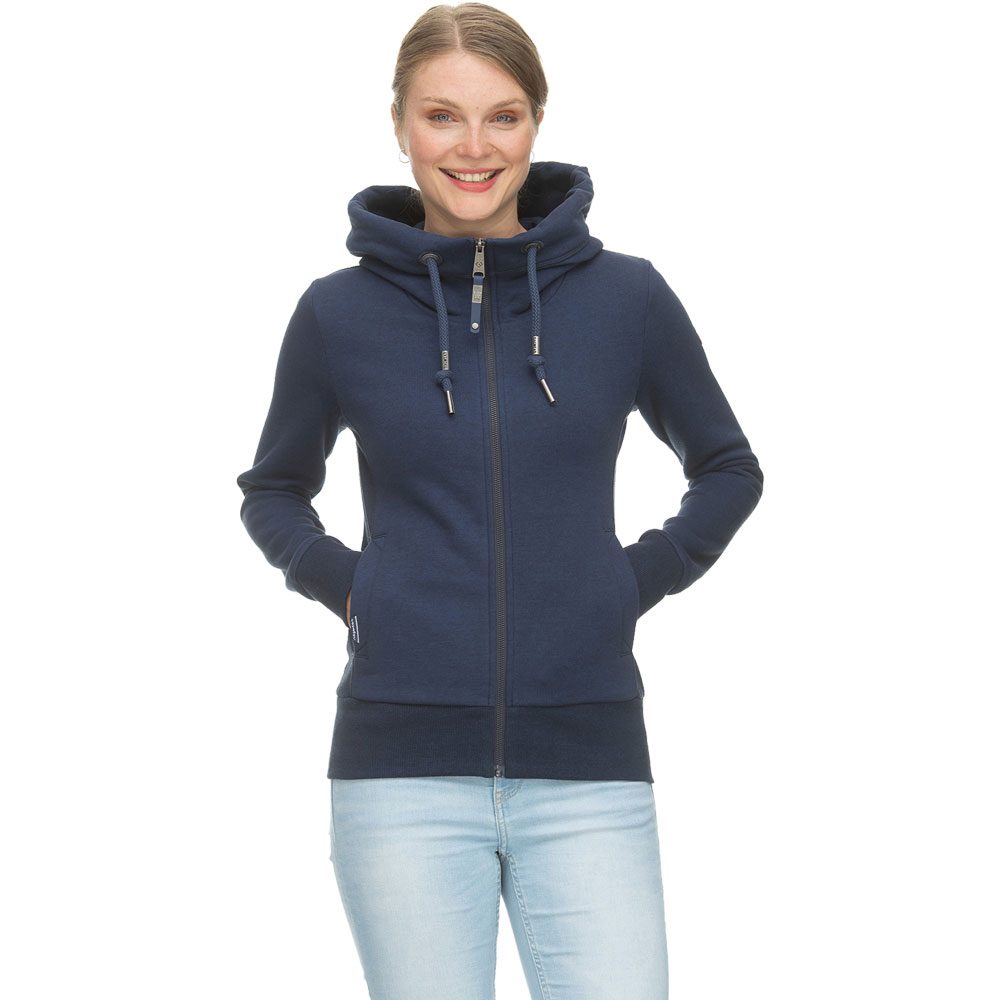 ragwear Emer Sweatjacke Damen navy