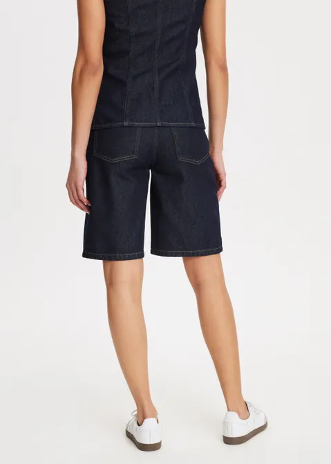 Denim bermuda short blauw (INDIGO)