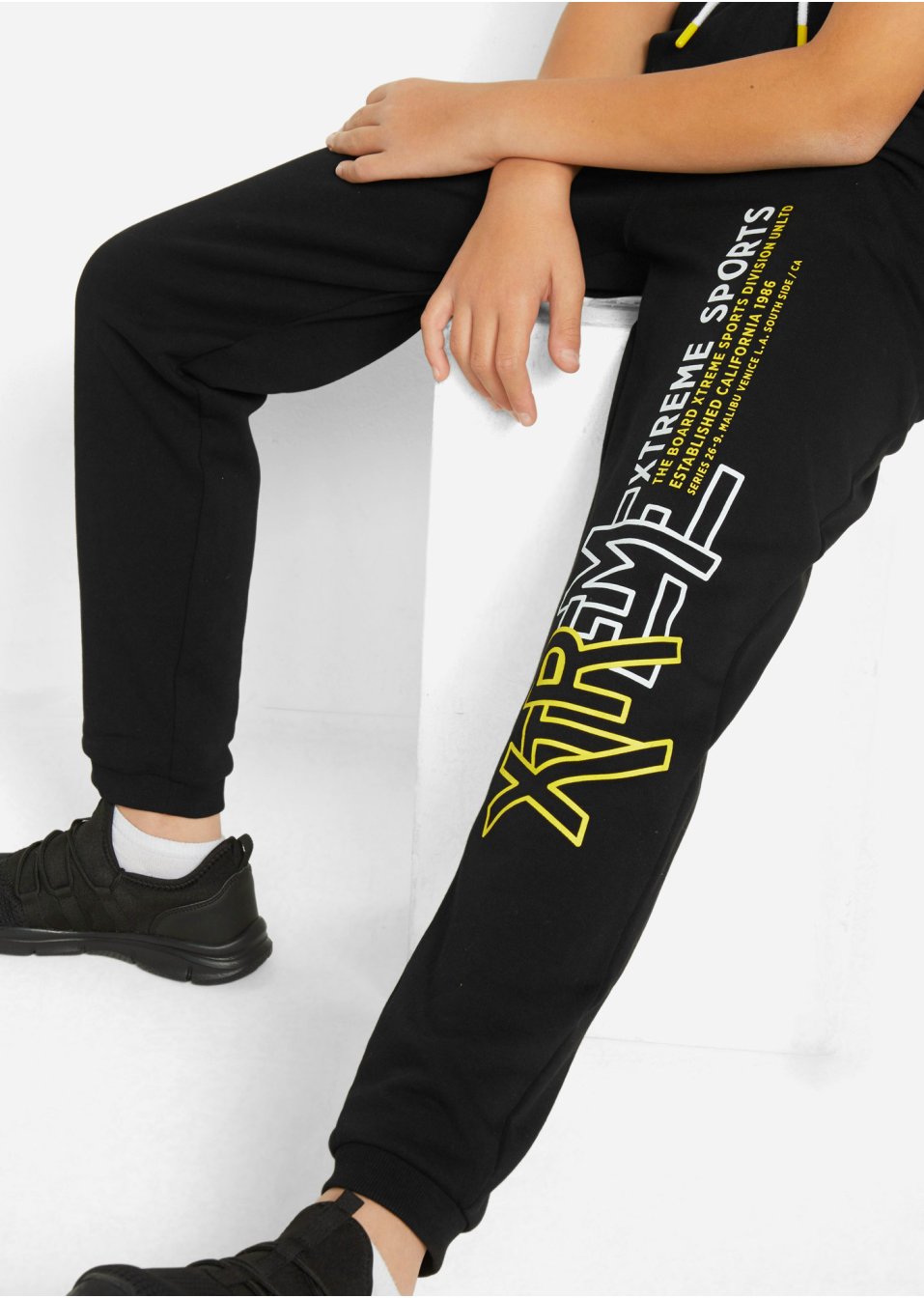 Pantalon sweat garçon avec imprimé