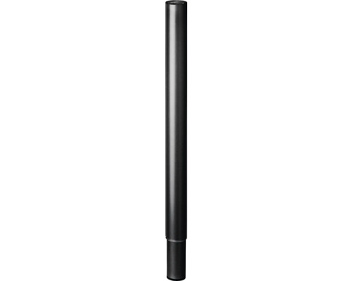 Tarrox PASO tafelpoot, hoogte verstelbaar 600-900 mm x Ø 50 mm, zwart, 1 stuk