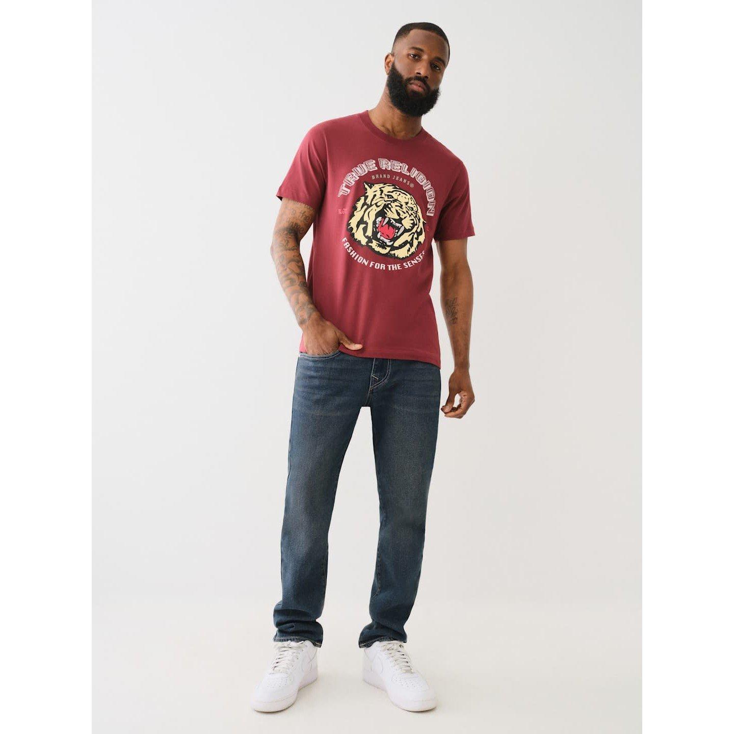True Religion TR Tiger Face T Shirt Mens