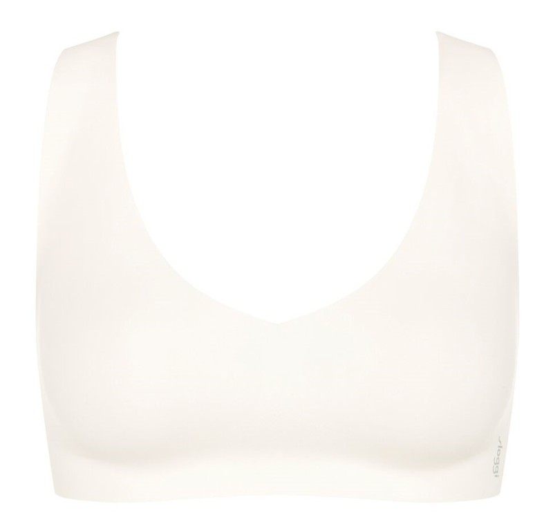 Sloggi Zero Feel 2.0 Dames Bh Bralette Silk White Maat L 1 Stuk