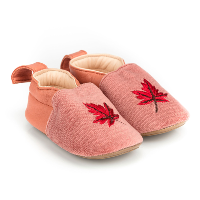 Hob Hob Athar Noor Rose Brodé Feuilles