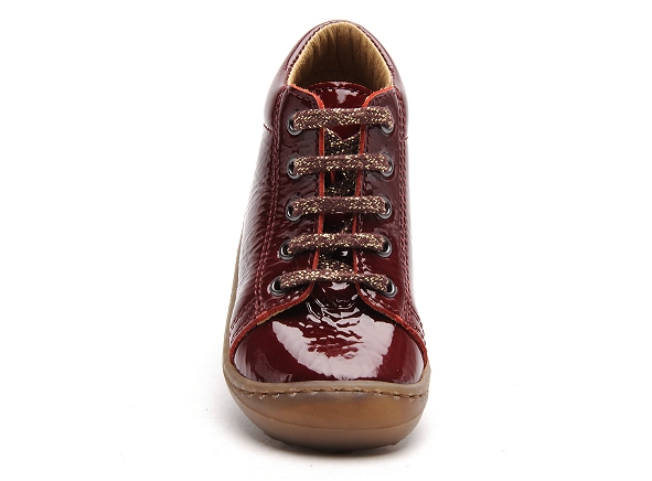 Bopy boots bottine bebe jordana rouge