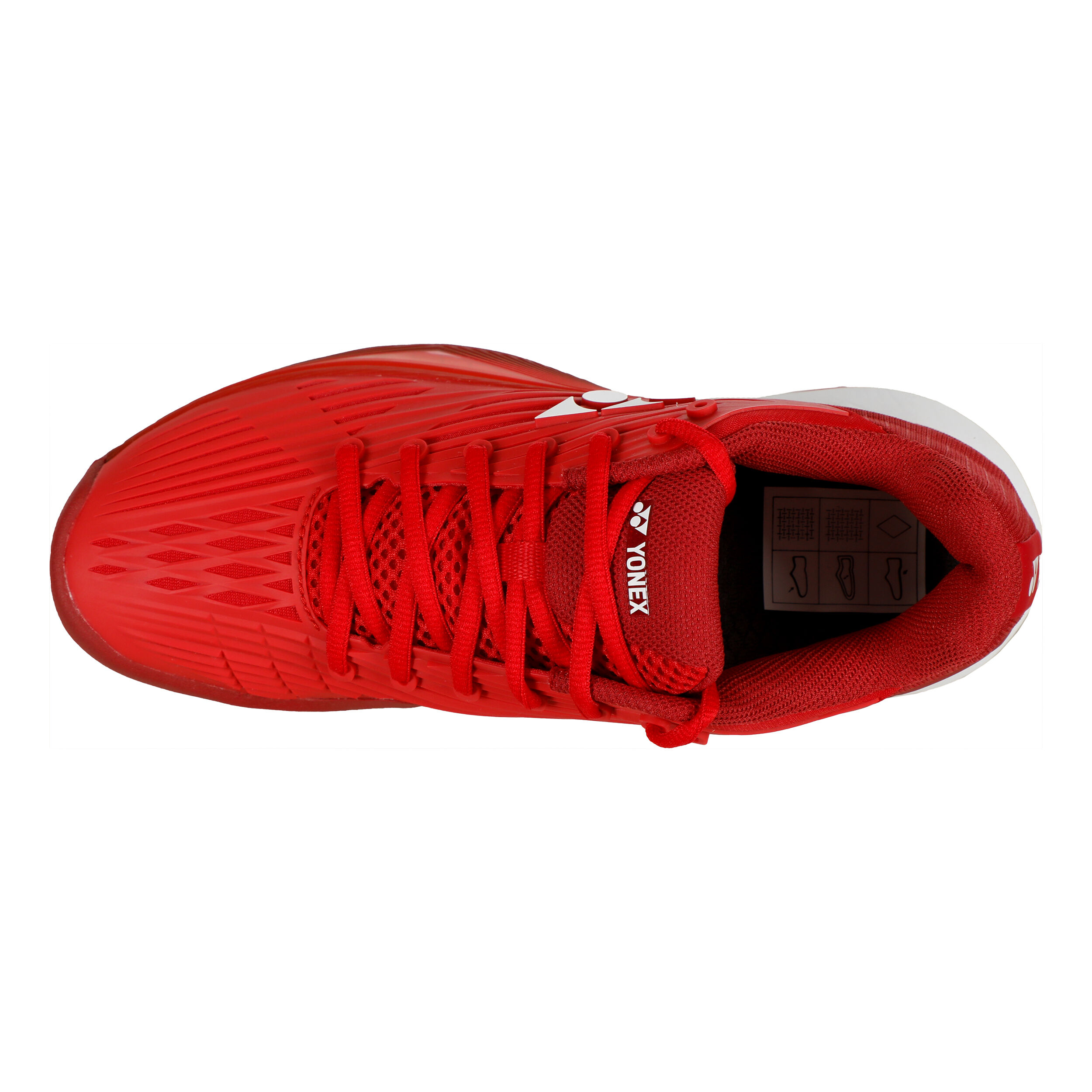 Yonex Eclipsion 5 Chaussures Toutes Surfaces Femmes - Rouge , Blanc