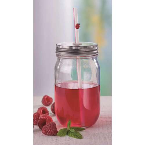 GLOREX Glas mit 2-tlg. Deckel