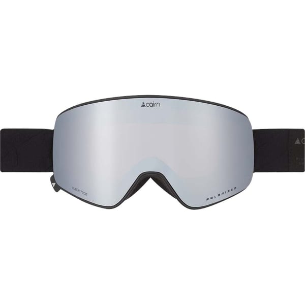 Masque de ski CAIRN MAGNITUDE VISIOMAX POL MAT BLACK SILVER