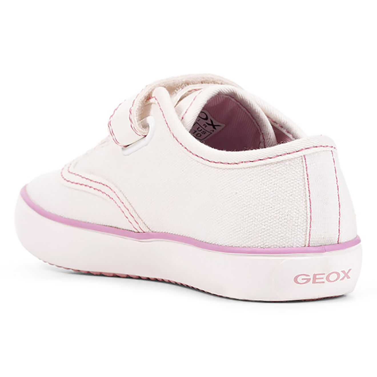 Geox Baskets Gisli blanc/rose