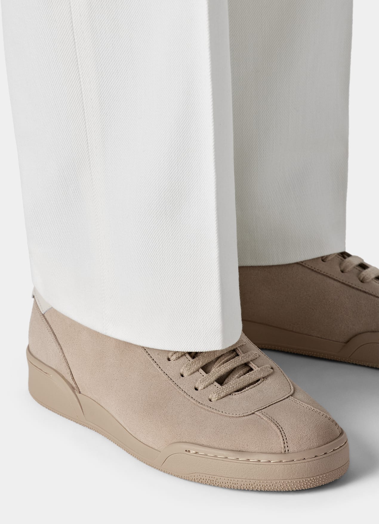 Sneakers non doublées marron clair