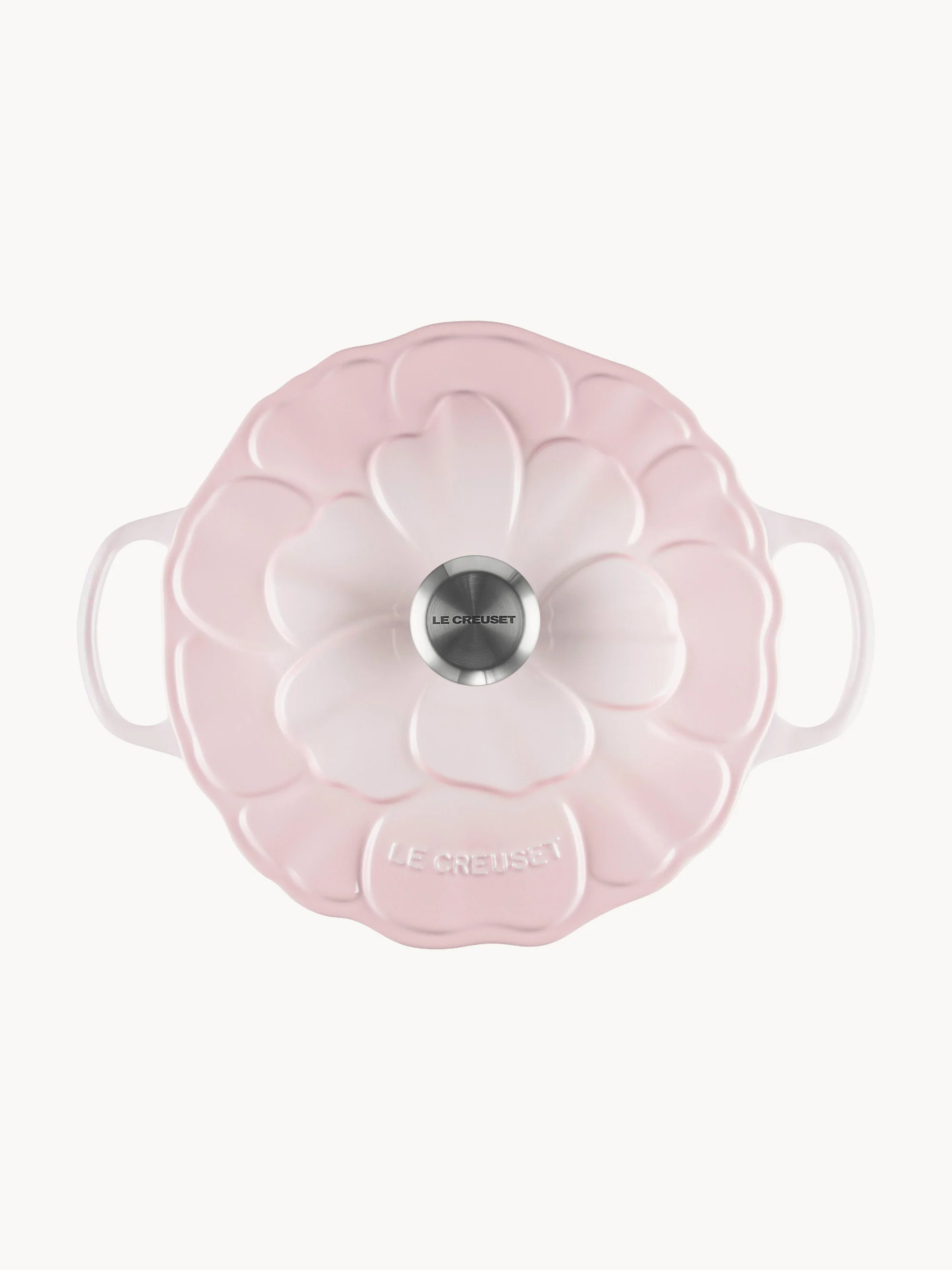 Ronde stoofpan Petal van gietijzer