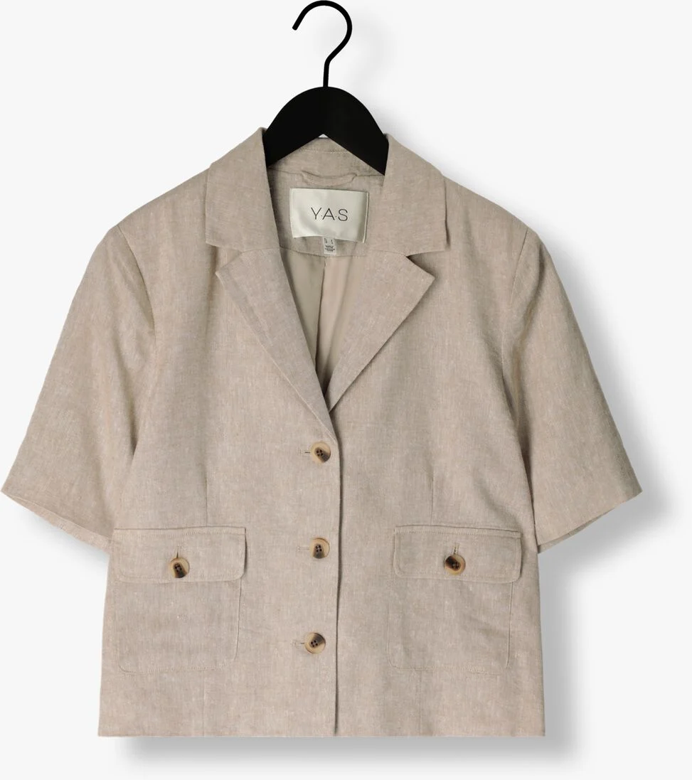 Y.A.S. beige y.a.s. blazer yaslinea 2/4 short blazer