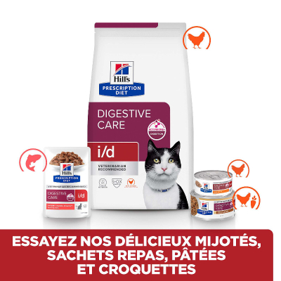 Hill's VET Katze Prescription Diet i/d mit Lachs 12x85g