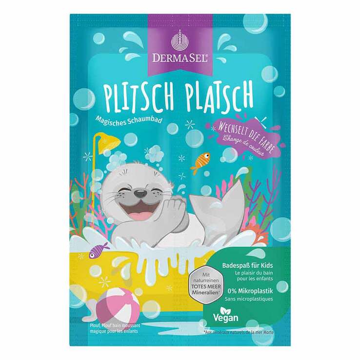 Dermasel Totes Meer Plitsch Platsch Kinderschaumb., 2X15 ml