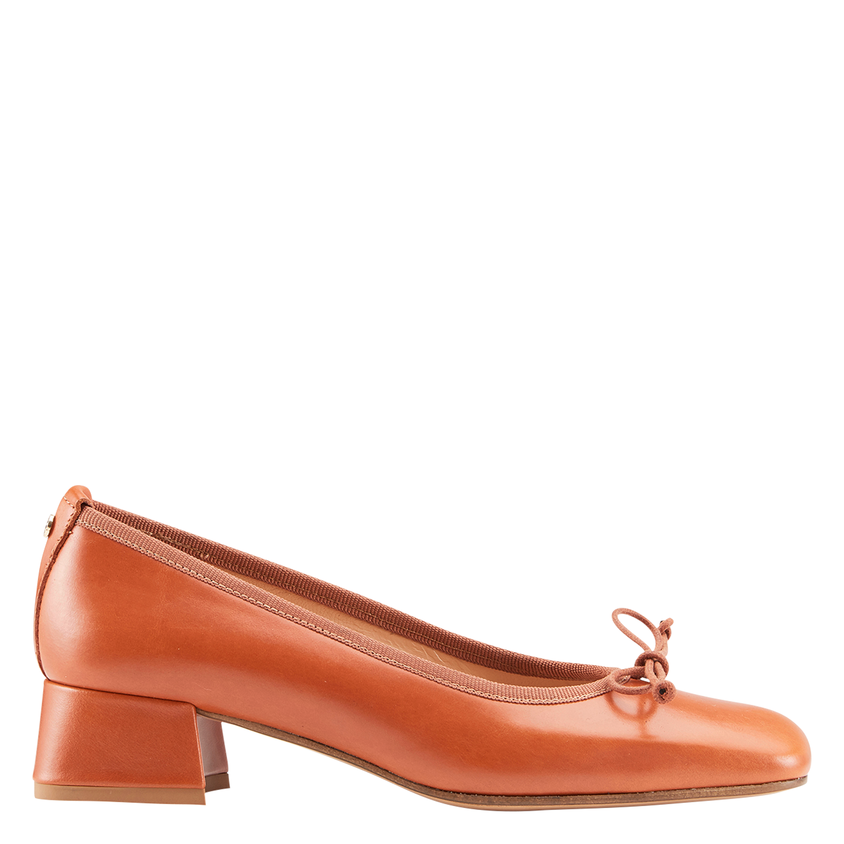 LAURA - Ballerines en cuir | Marron