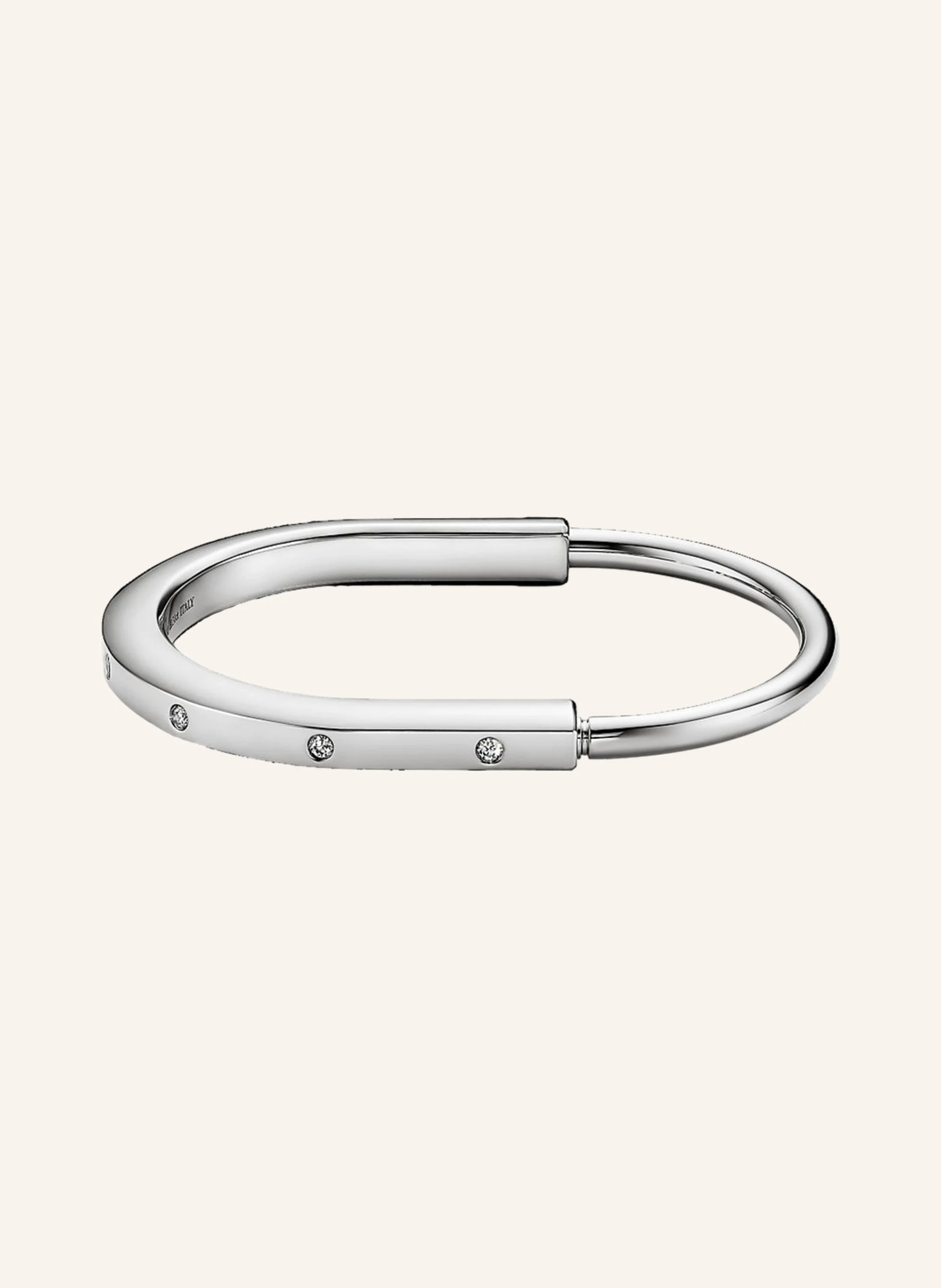 TIFFANY & Co. Tiffany Lock ARMREIF aus 18 Karat Weißgold