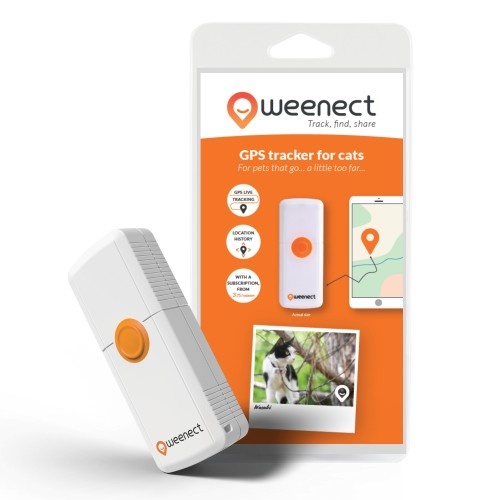 Rastreador GPS Weenect Cats² para gatos