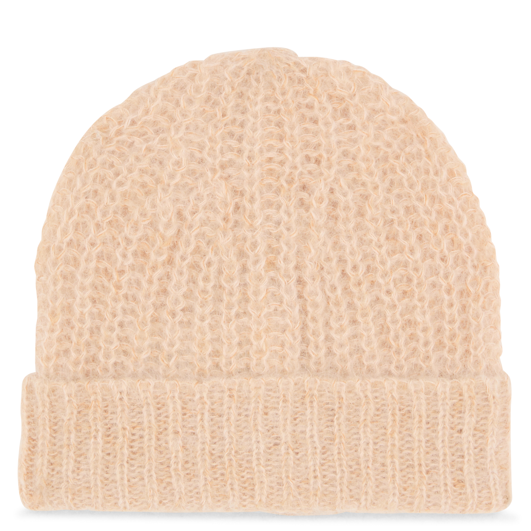 SANDER - Bonnet en laine mélangée | Beige