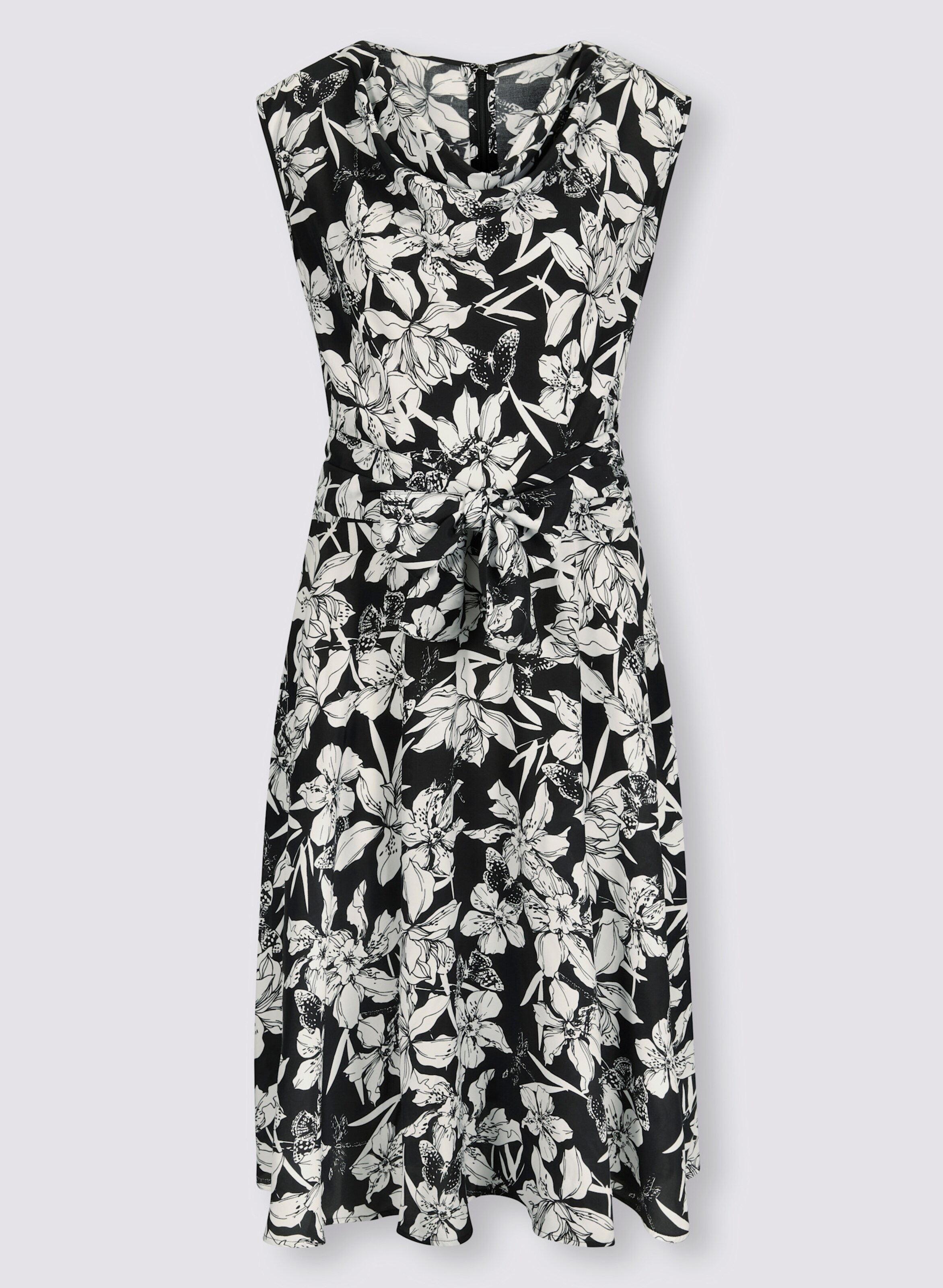 Druck-Kleid
