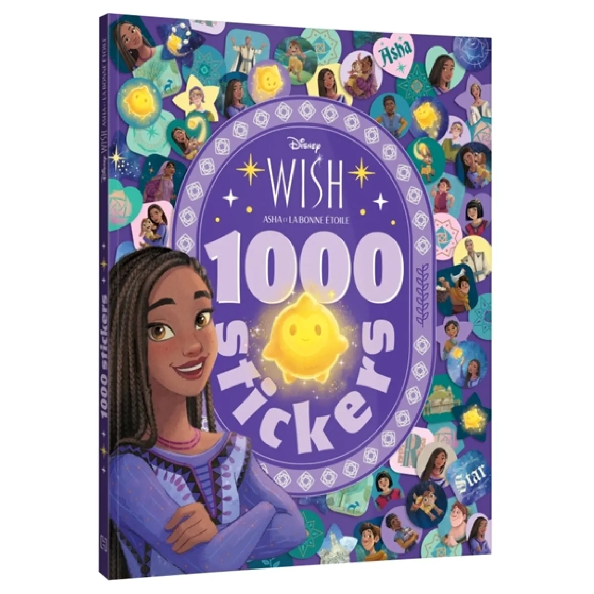 WISH, ASHA ET LA BONNE ETOILE : 1000 Stickers : Disney