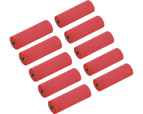 HORNBACH Verfroller, Lakafwerkingsroller, Set van 10 stuks, 10 cm