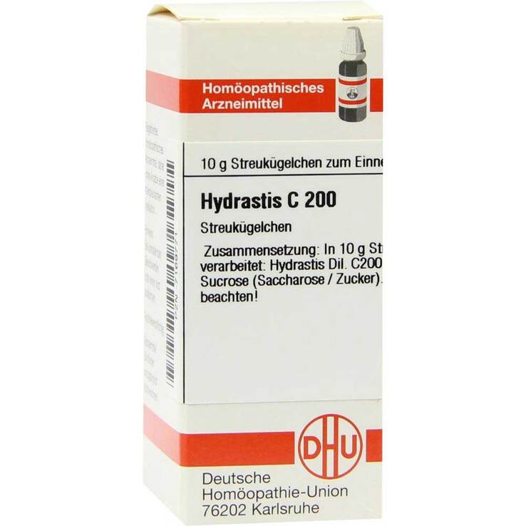 DHU Hydrastis C 200 Globuli, 10 g