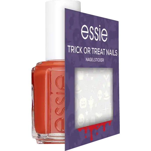 Nagellack Nr. 67 meet me at sunset + Glow in the Dark NagelstickerSet