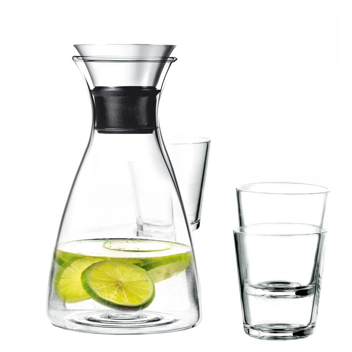 Eva Solo - Tropffreie Karaffe 1.0 l, Edelstahl