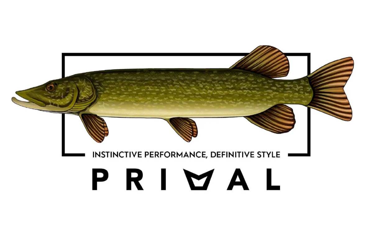 Primal Rod Co Artist Tee Pike White