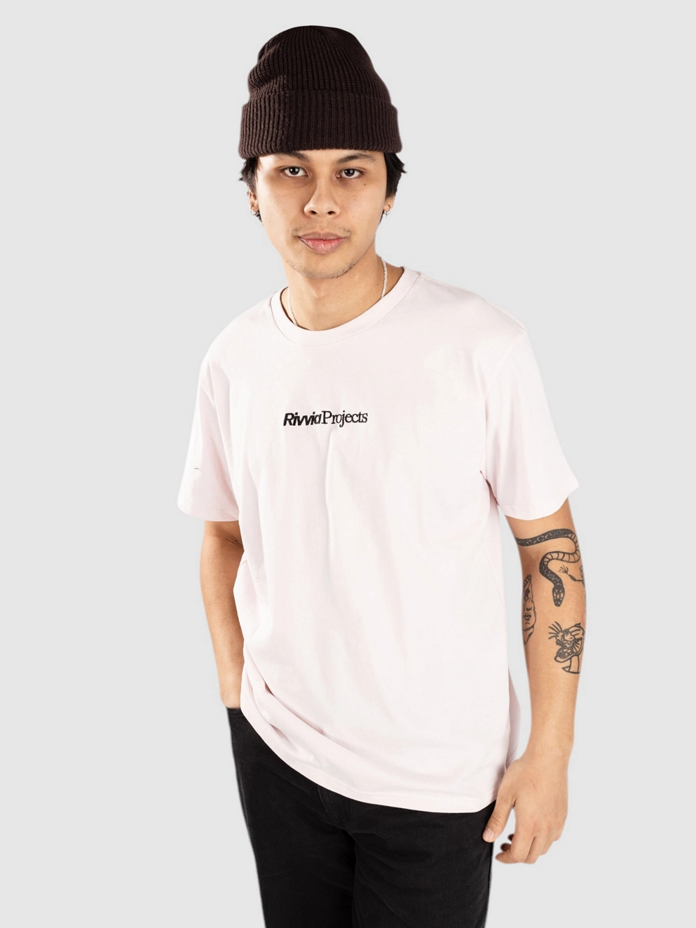 Rivvia Projects Swing Foundation T-Shirt blush