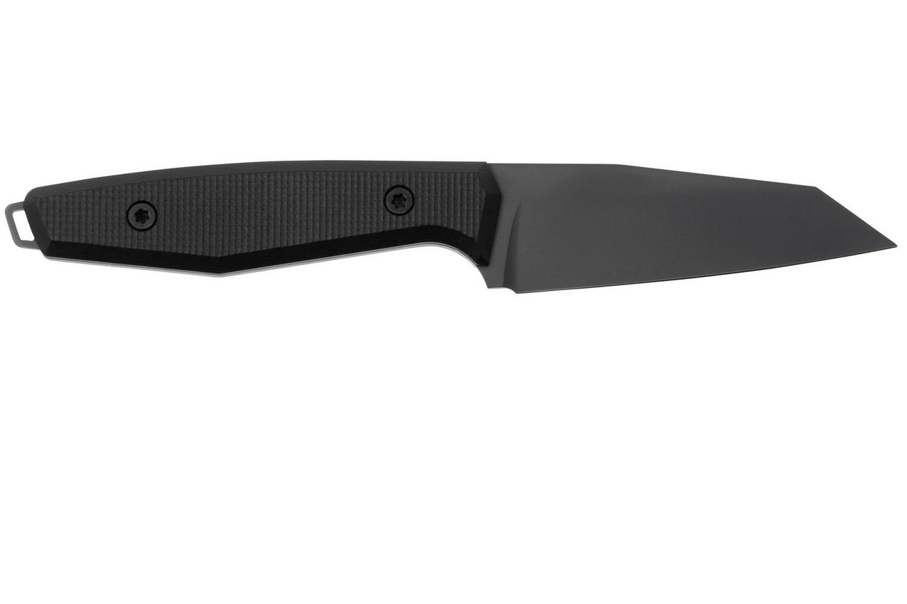Boker Daily Knives AK1, 130502 Black Reverse Tanto Black G10, vaststaand mes