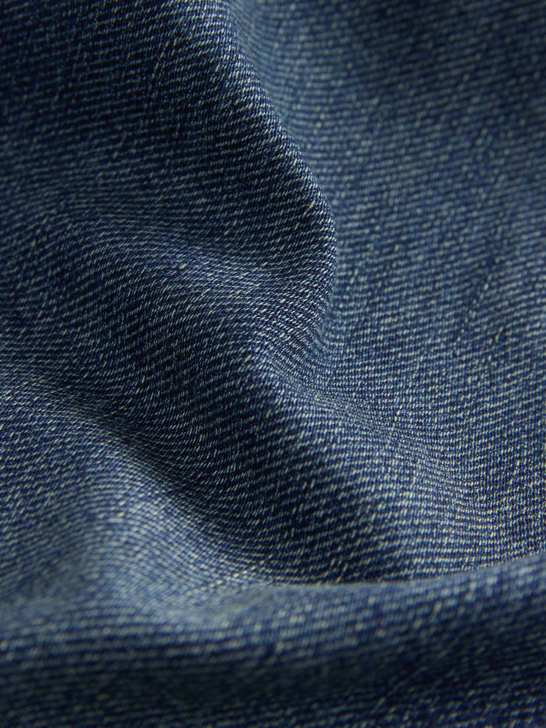 Vintage getint blauw - Slim Fit - Comfortabele stretchjeans