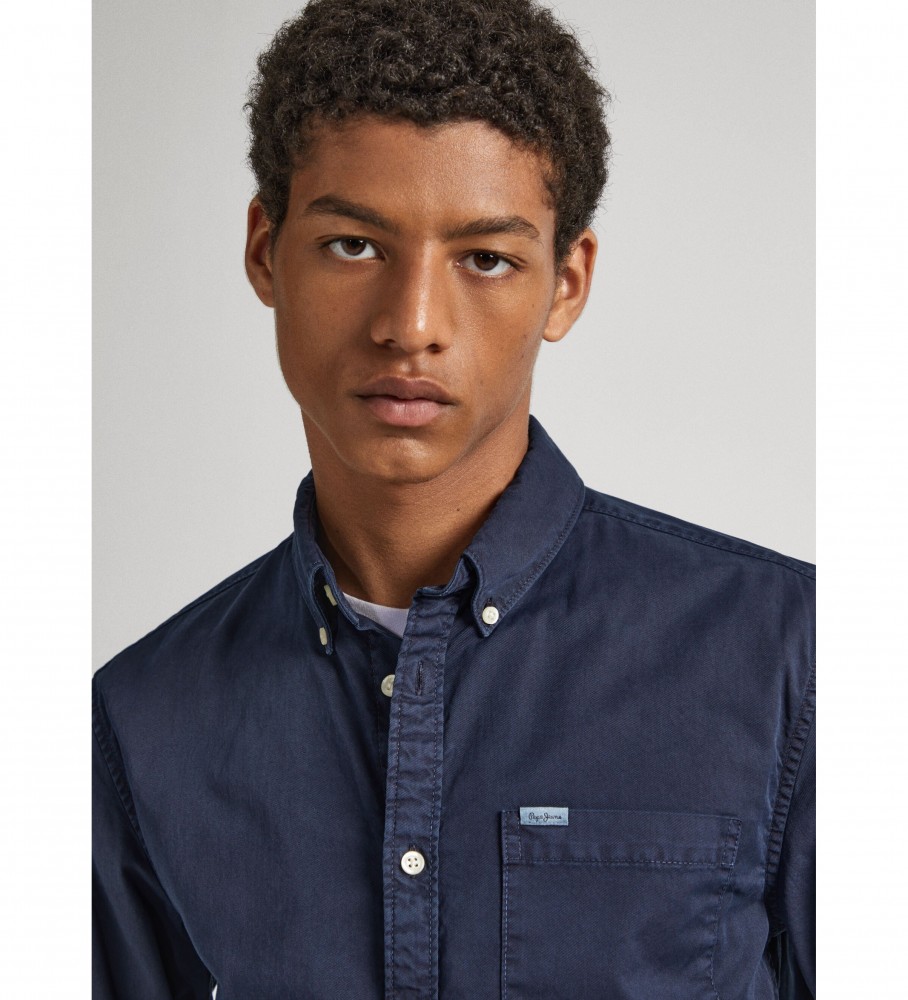 Camisa Pepe Jeans Navy Crail