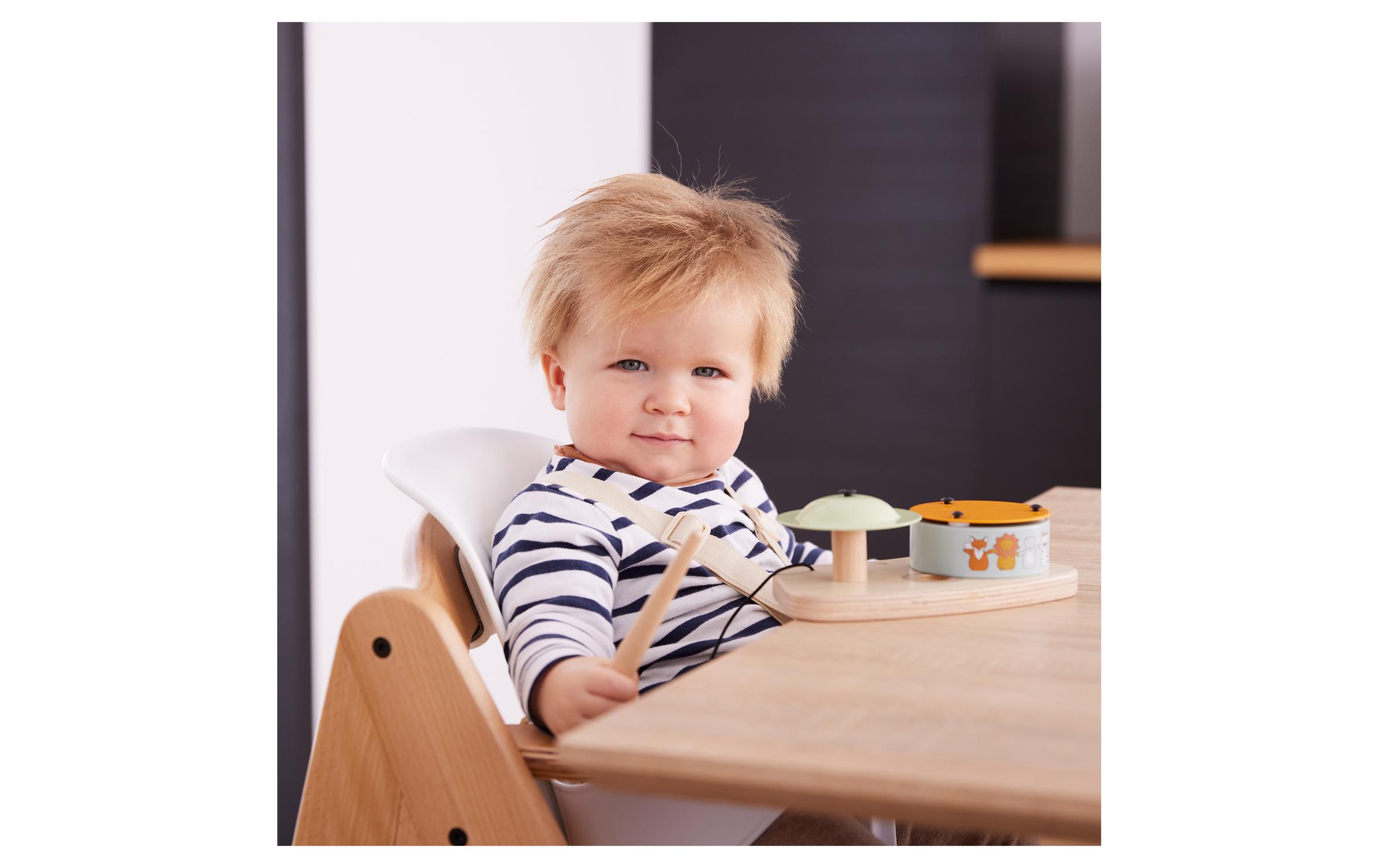 Sitzverkleinerer Highchair Baby Seat White WeissBaby-Sitz für den Hochstuhl