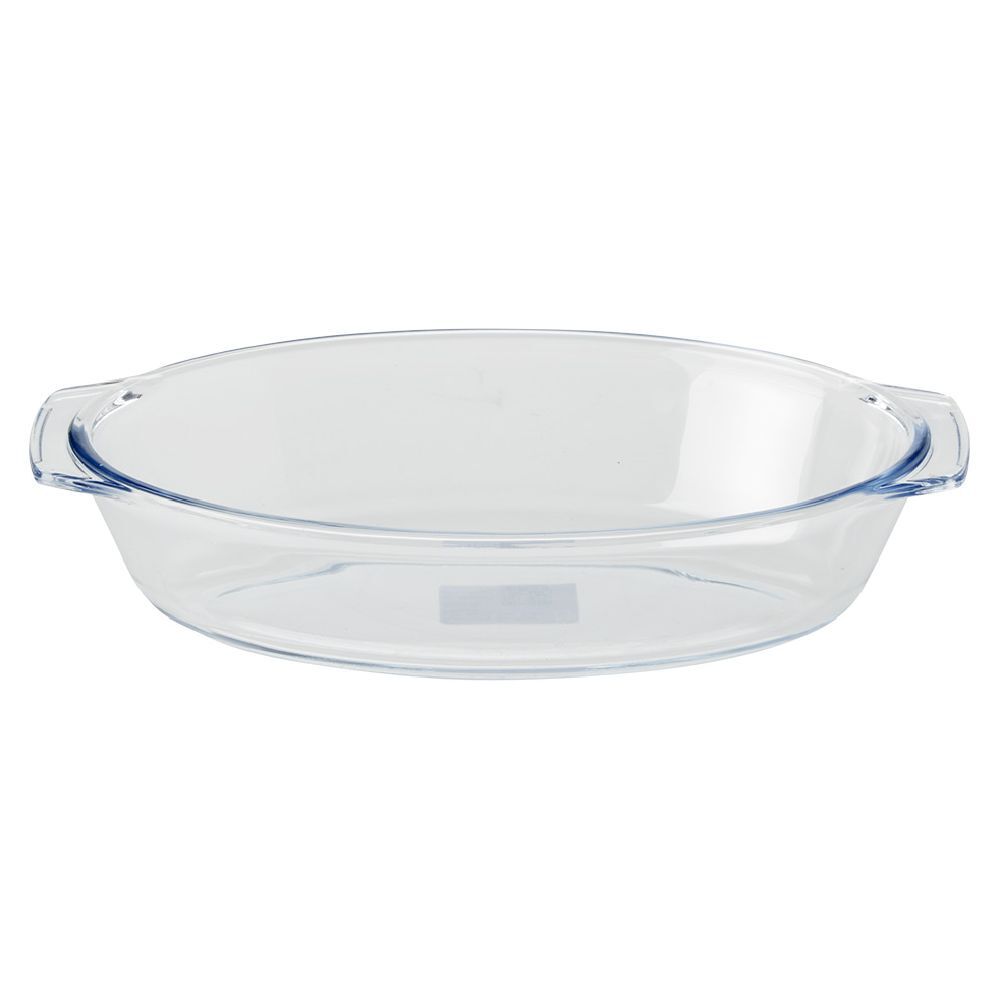 Mini plat en verre forme ovale