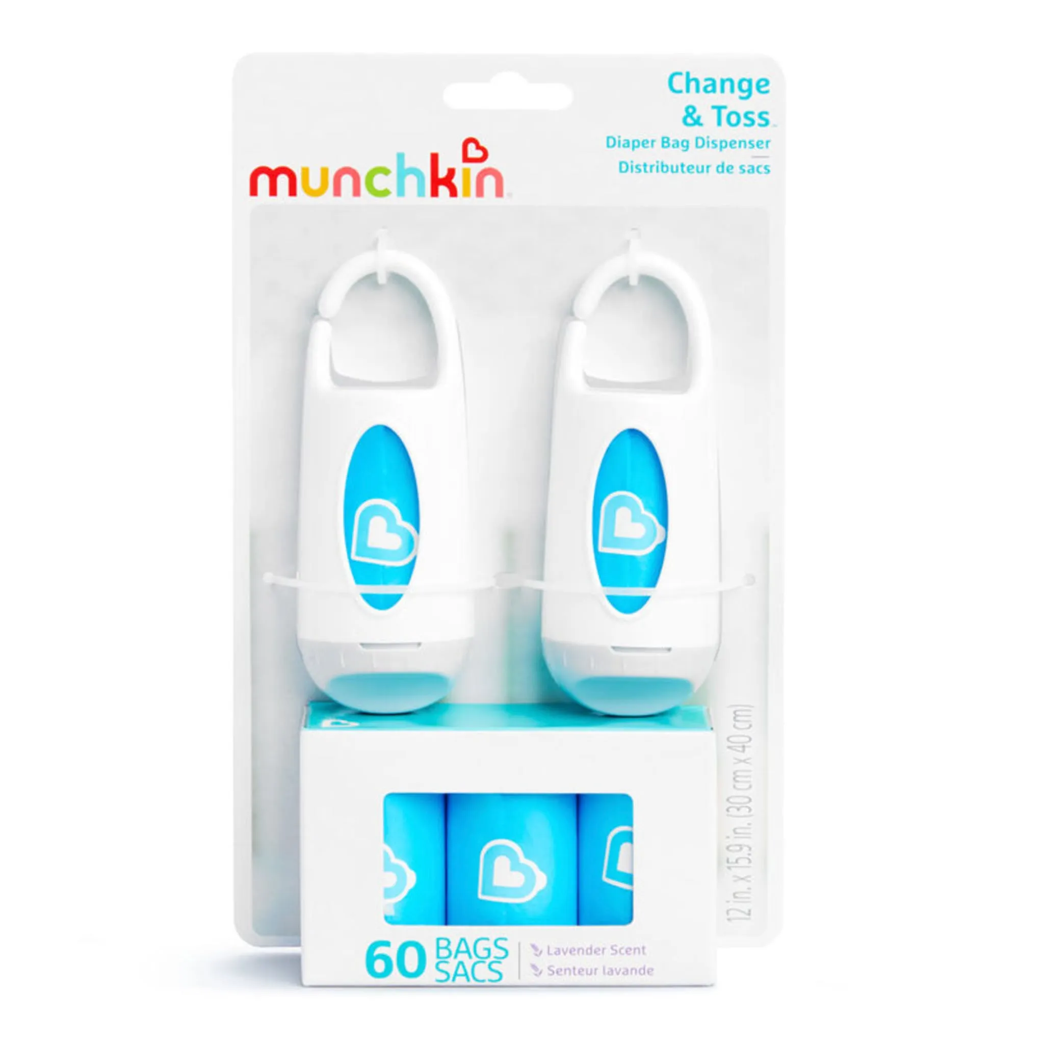 Munchkin Distributeur de Sac à Couches