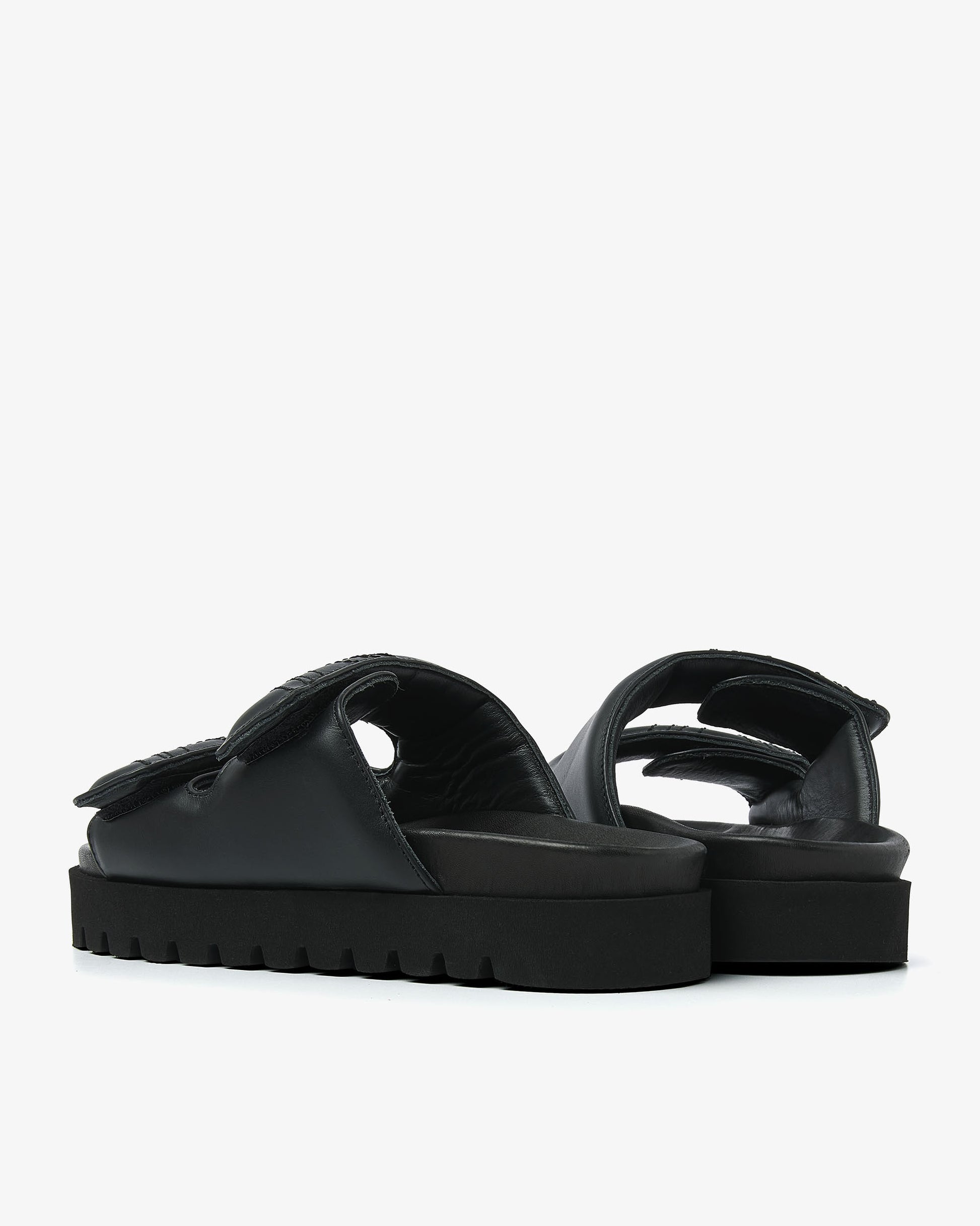VIA VAI zwarte slippers Rae Lidia