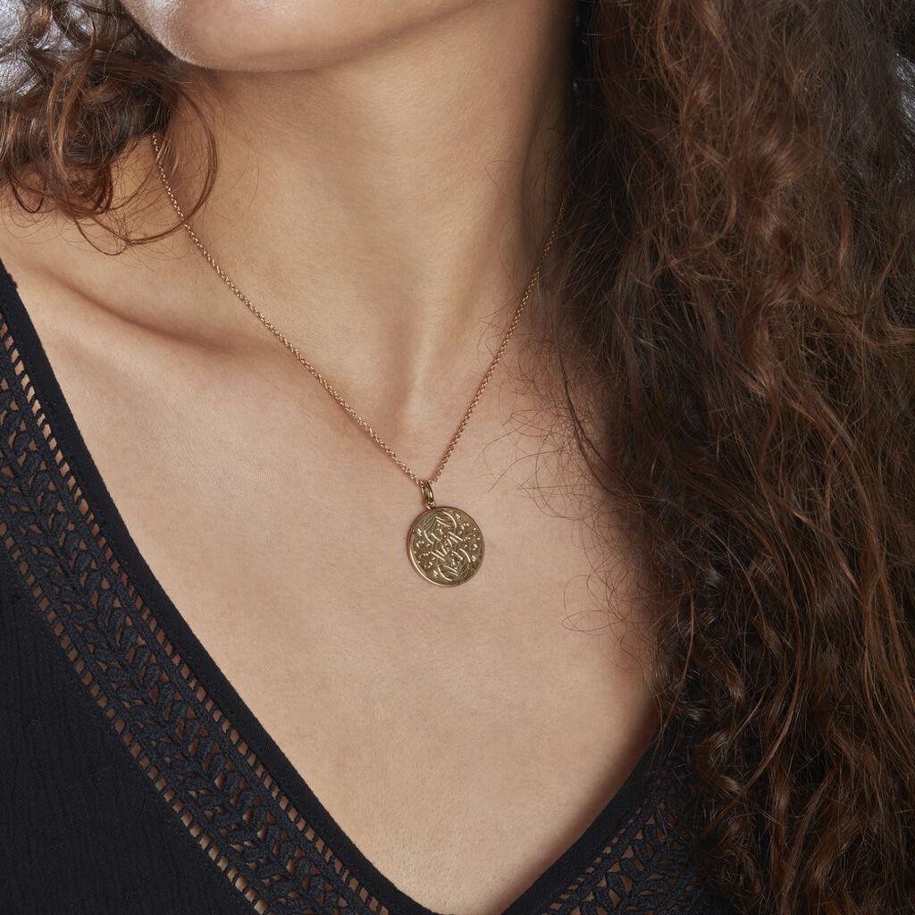 Collier Astro Plaqué Or