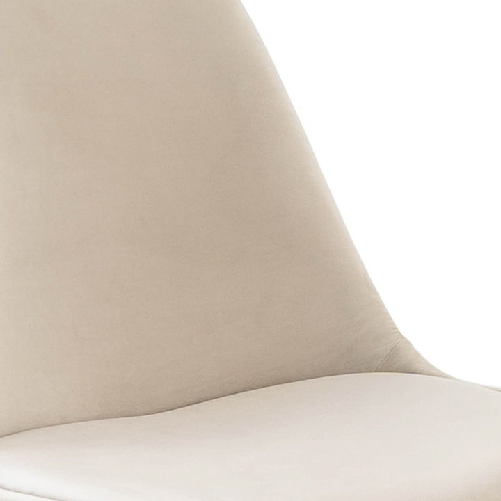 Stoel Velvet - Champagne | Comfortabel en stijlvol!