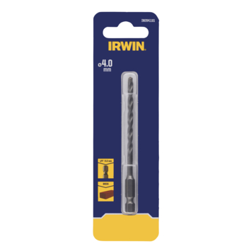 Irwin steenboor Ø4 mm (met hex aansluiting, past in iedere bithouder)