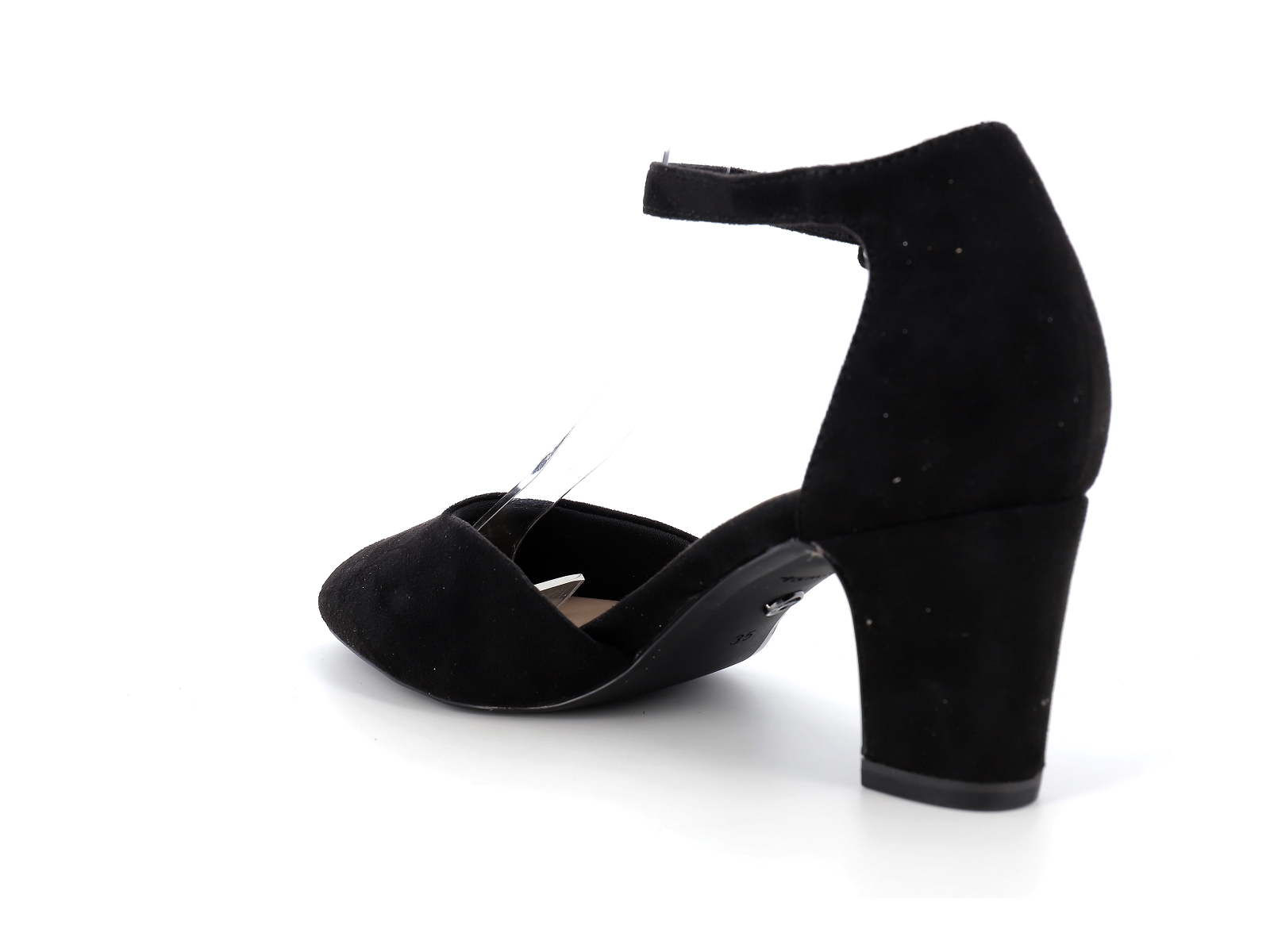 Tamaris-24412 Synthétique Velours Noir