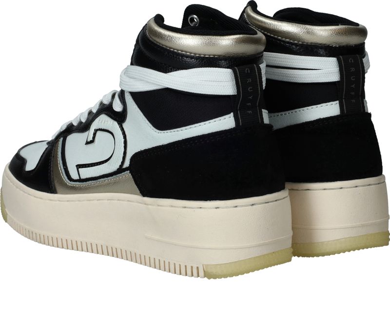 Cruyff Campo High Lux Tall Sneakers Zwart Dames