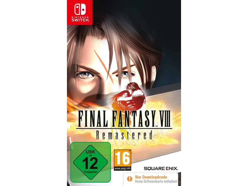 Square Enix Final Fantasy VIII – Remastered [NSW] (Code in Abenteuerspiel für Nintendo Switch