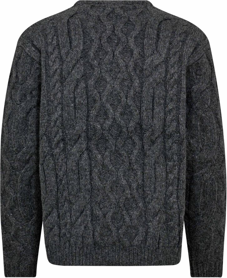Levi's BATTERY CREWNECK SWEATER PARKS Grå