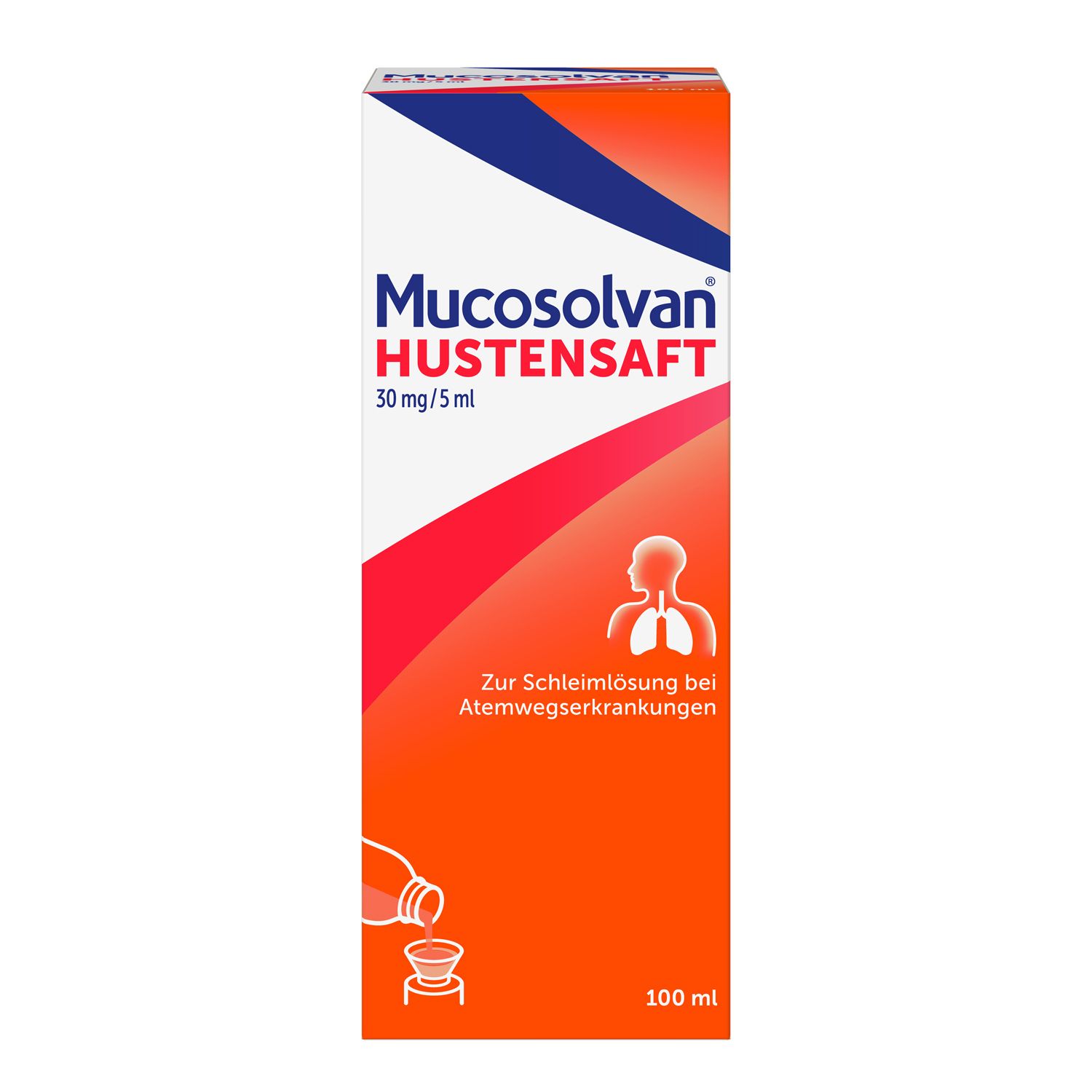 MUCOSOLVAN Hustensaft, Schleimlöser bei Husten, Hustenlöser