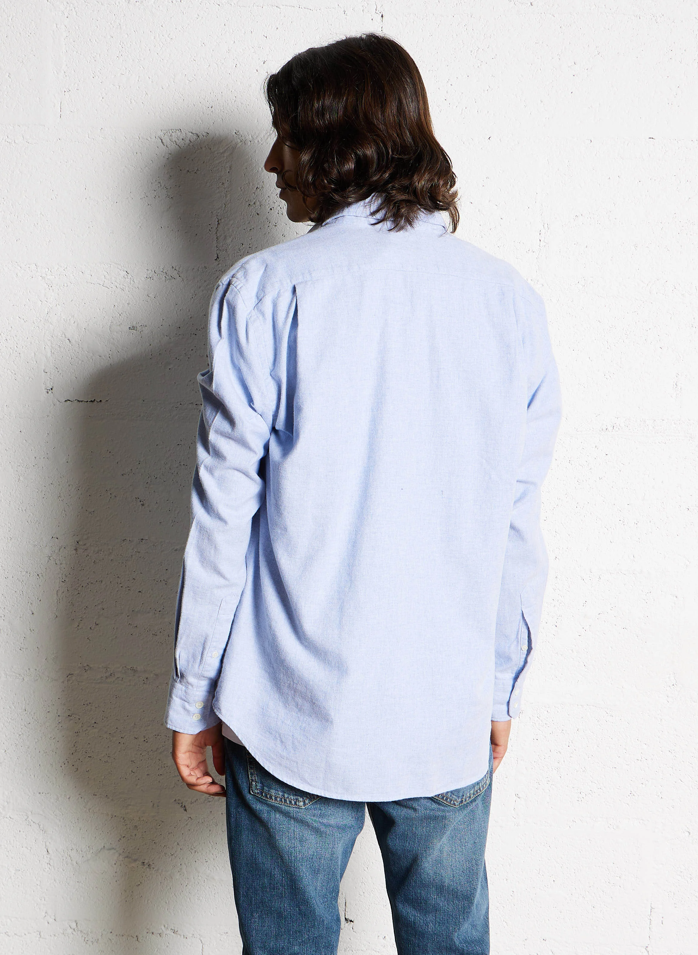 PAUL - Chemise col classique en coton | Bleu