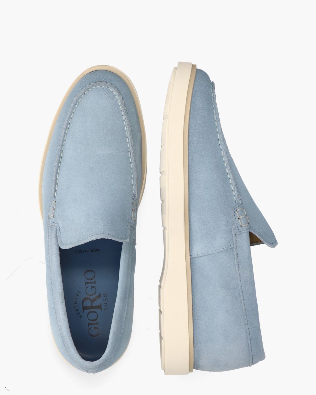 Giorgio 1958 56402 Lichtblauw Herenloafers