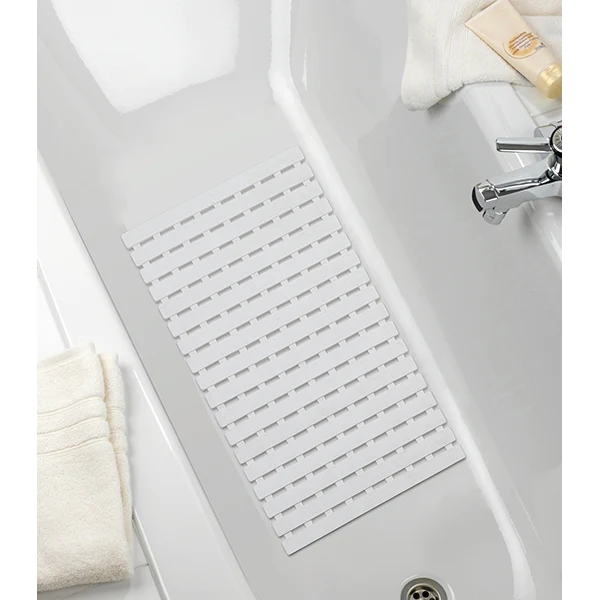 Tapis de baignoire blanc Arinos 63 cm Wenko by Maximex