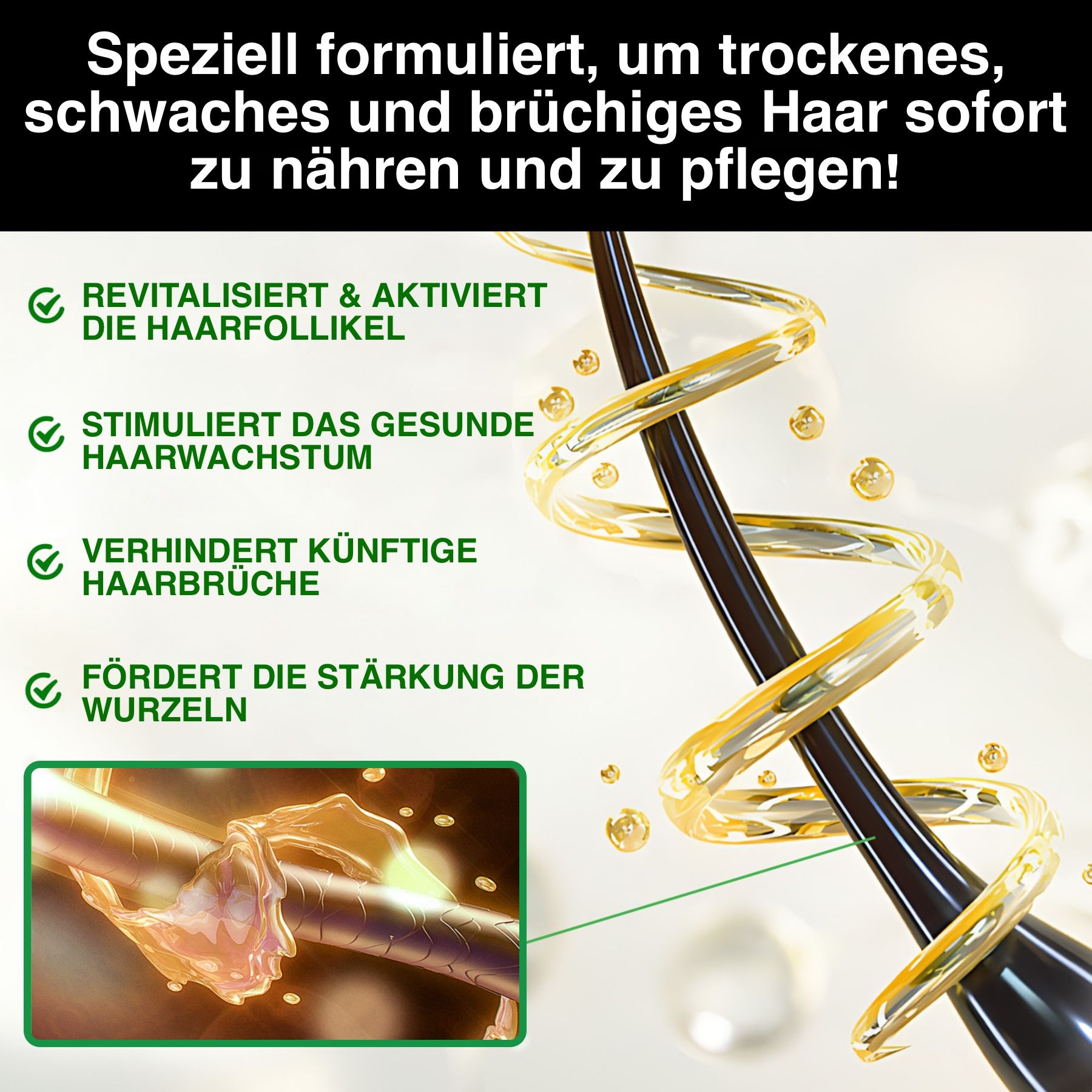 ALIVER 3-in-1 Rizinus Lavendel Argan  Haarshampoo