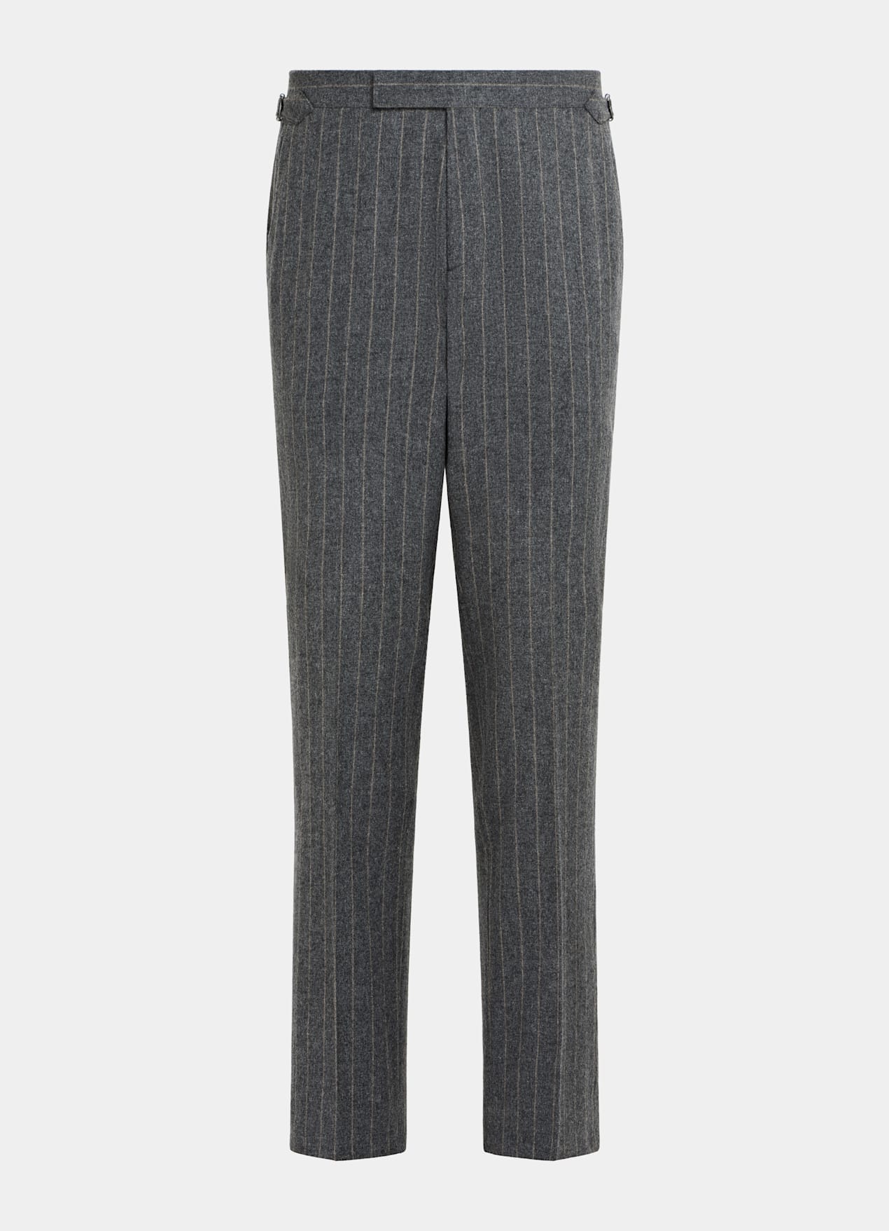 Costume Milano coupe Tailored gris foncé à rayures