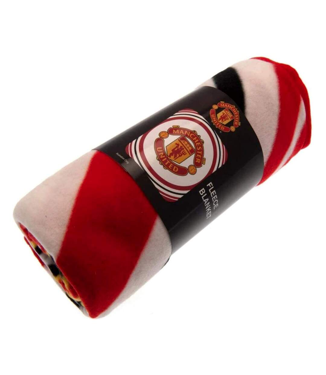Manchester United FC - Couverture (Blanc / Rouge / Jaune) - UTBS3099